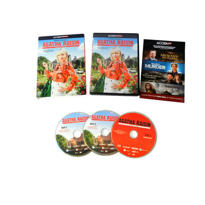 La boîte faite sur commande de DVD place le film de l'Amérique la série complète Agatha Raisin Season 3 fournisseur
