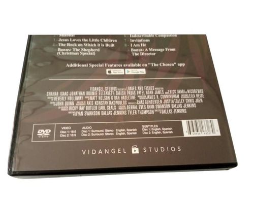 La boîte faite sur commande de DVD place le film de l'Amérique de série complète choisi fournisseur