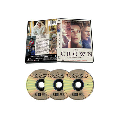 La boîte faite sur commande de DVD place le film de l'Amérique la série complète la saison 4 de couronne fournisseur