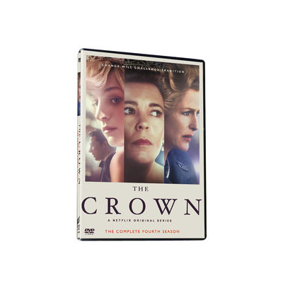 La boîte faite sur commande de DVD place le film de l'Amérique la série complète la saison 4 de couronne fournisseur