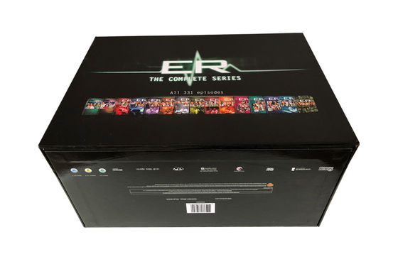 La boîte faite sur commande de DVD place le film de l'Amérique la saison 1-15 de la série complète ERER fournisseur
