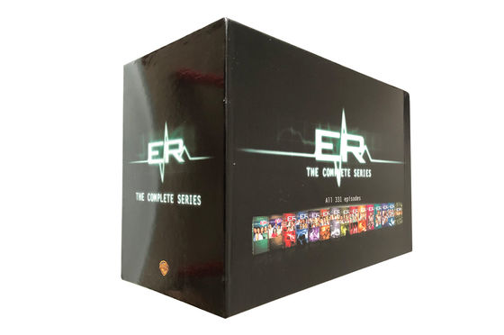 La boîte faite sur commande de DVD place le film de l'Amérique la saison 1-15 de la série complète ERER fournisseur