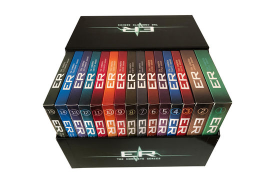 La boîte faite sur commande de DVD place le film de l'Amérique la saison 1-15 de la série complète ERER fournisseur