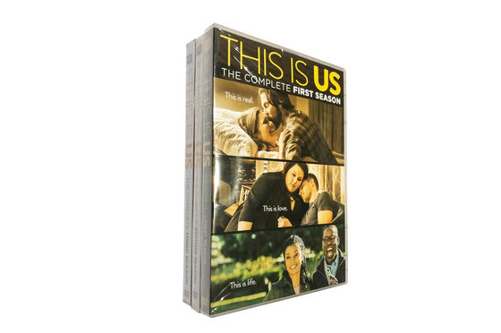 La boîte faite sur commande de DVD place le film de l'Amérique la série complète que c'est nous la saison 1-3 fournisseur