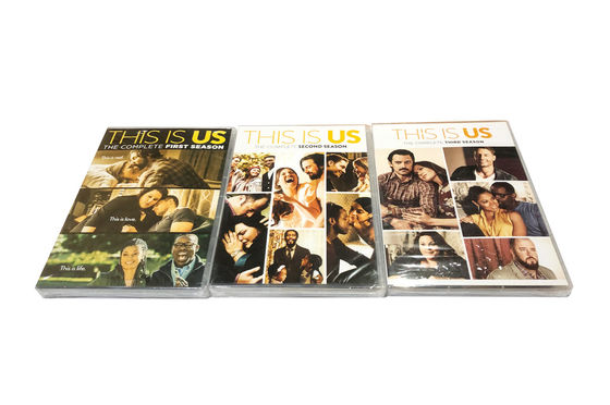 La boîte faite sur commande de DVD place le film de l'Amérique la série complète que c'est nous la saison 1-3 fournisseur