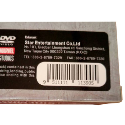 La boîte faite sur commande de DVD place le film de l'Amérique les STUDIOS de MERVEILLE de série complète fournisseur