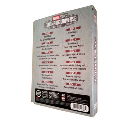 La boîte faite sur commande de DVD place le film de l'Amérique les STUDIOS de MERVEILLE de série complète fournisseur