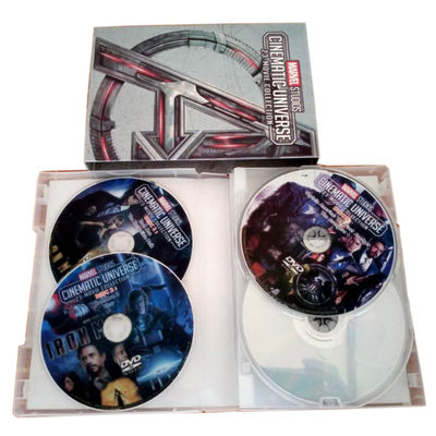 La boîte faite sur commande de DVD place le film de l'Amérique les STUDIOS de MERVEILLE de série complète fournisseur