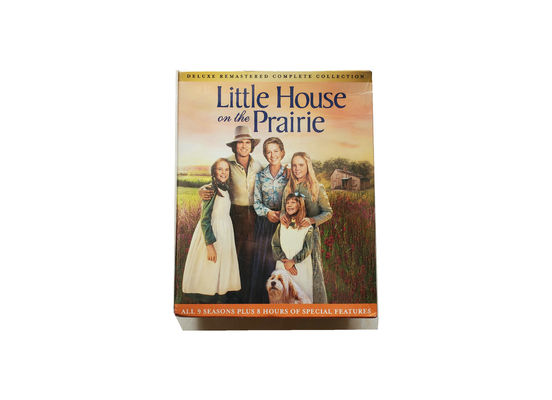 La boîte faite sur commande de DVD place le film de l'Amérique la maison d'ittle de série complète sur la prairie fournisseur
