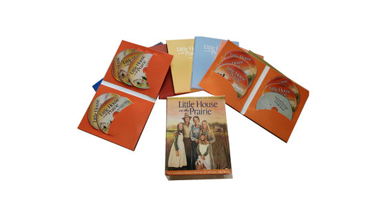 La boîte faite sur commande de DVD place le film de l'Amérique la maison d'ittle de série complète sur la prairie fournisseur