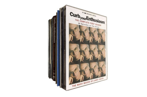 La boîte faite sur commande de DVD place le film de l'Amérique la restriction de série complète votre Enthusiasm1-10 fournisseur