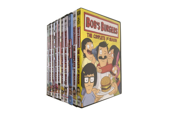 La boîte faite sur commande de DVD place le film de l'Amérique que les hamburgers de Bob de série complète assaisonnent 1-10 fournisseur