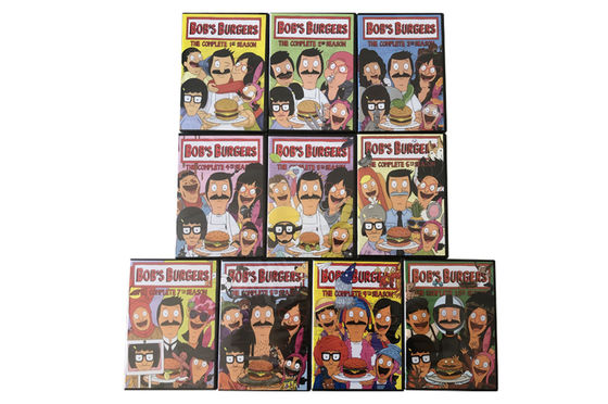 La boîte faite sur commande de DVD place le film de l'Amérique que les hamburgers de Bob de série complète assaisonnent 1-10 fournisseur