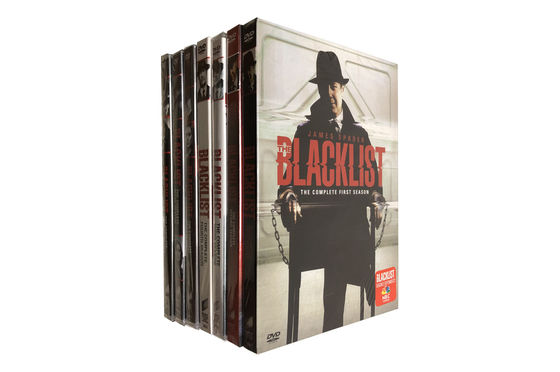 La boîte faite sur commande de DVD place le film de l'Amérique la série complète la saison 1-7 de liste noire fournisseur