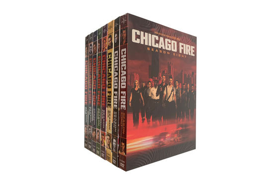 La boîte faite sur commande de DVD place le film de l'Amérique la saison 1-8 du feu de Chicago de série complète fournisseur