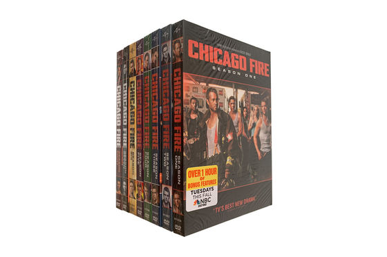 La boîte faite sur commande de DVD place le film de l'Amérique la saison 1-8 du feu de Chicago de série complète fournisseur