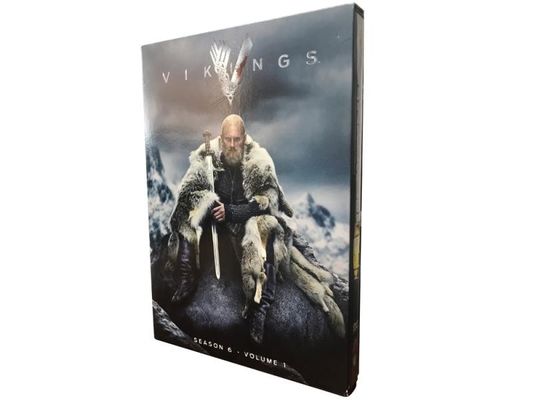 La boîte faite sur commande de DVD place le film de l'Amérique la saison 6 de Vikings de série complète fournisseur