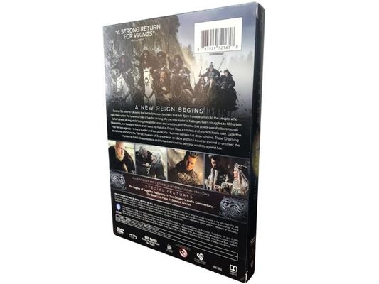 La boîte faite sur commande de DVD place le film de l'Amérique la saison 6 de Vikings de série complète fournisseur