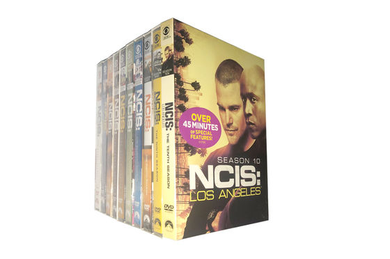 La boîte faite sur commande de DVD place le film de l'Amérique la saison 1-10 de la série complète NCIS Los Angeles fournisseur
