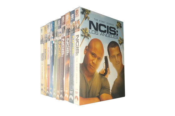 La boîte faite sur commande de DVD place le film de l'Amérique la saison 1-10 de la série complète NCIS Los Angeles fournisseur