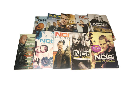 La boîte faite sur commande de DVD place le film de l'Amérique la saison 1-10 de la série complète NCIS Los Angeles fournisseur