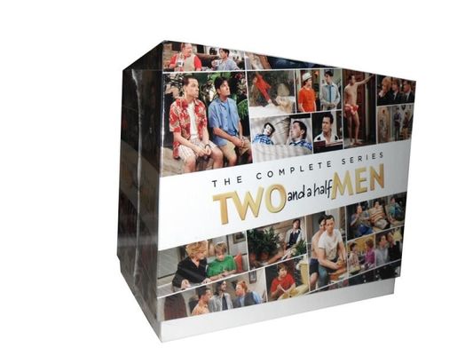 La boîte faite sur commande de DVD place le film de l'Amérique la série complète 2 et demi hommes fournisseur