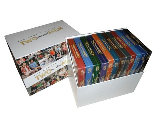 La boîte faite sur commande de DVD place le film de l'Amérique la série complète 2 et demi hommes fournisseur