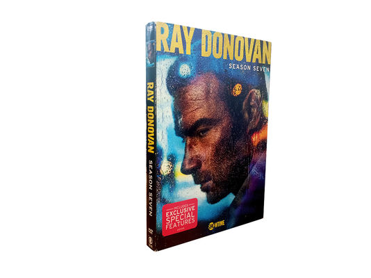 La boîte faite sur commande de DVD place le film de l'Amérique la série complète Ray Donovan Season 7 fournisseur