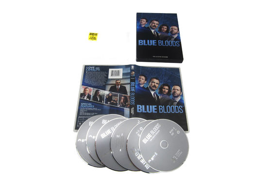 La boîte faite sur commande de DVD place le film de l'Amérique que les sangs bleus de série complète assaisonnent 8 fournisseur