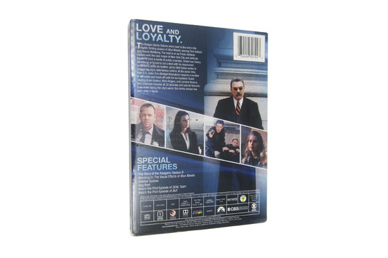 La boîte faite sur commande de DVD place le film de l'Amérique que les sangs bleus de série complète assaisonnent 8 fournisseur