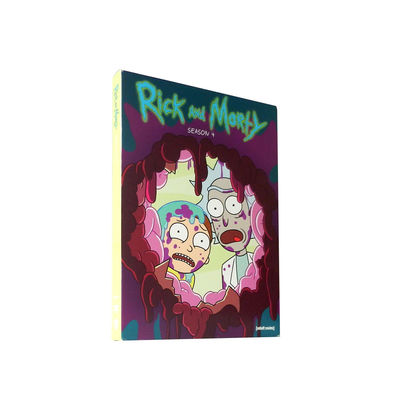 La boîte faite sur commande de DVD place le film de l'Amérique la série complète Rick et Morty Season 4 fournisseur