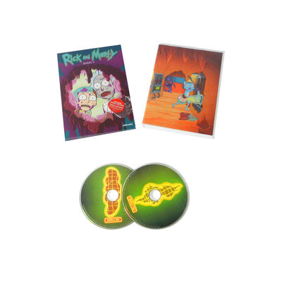 La boîte faite sur commande de DVD place le film de l'Amérique la série complète Rick et Morty Season 4 fournisseur