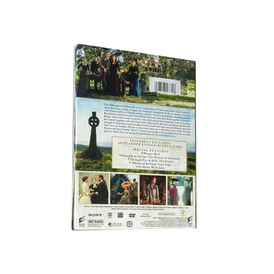 La boîte faite sur commande de DVD place le film de l'Amérique la saison 5 d'Outlander de série complète fournisseur