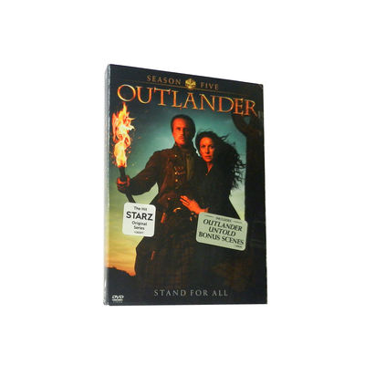 La boîte faite sur commande de DVD place le film de l'Amérique la saison 5 d'Outlander de série complète fournisseur