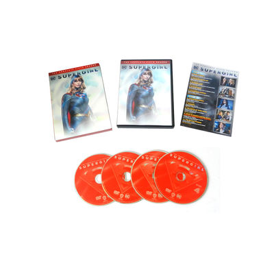 La boîte faite sur commande de DVD place le film de l'Amérique la saison 5 de Supergirl de série complète fournisseur