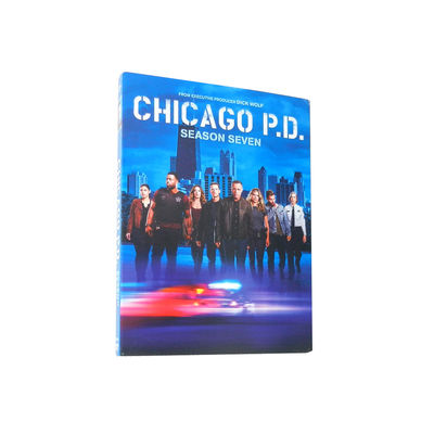La boîte faite sur commande de DVD place le film de l'Amérique la série complète Chicago P.D. Season 7 fournisseur