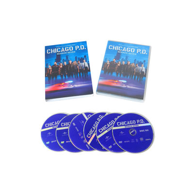 La boîte faite sur commande de DVD place le film de l'Amérique la série complète Chicago P.D. Season 7 fournisseur