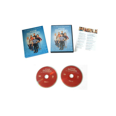La boîte faite sur commande de DVD place le film de l'Amérique la jeune saison 3 de Sheldon de série complète fournisseur