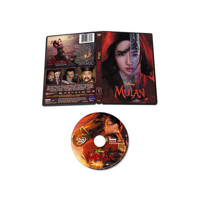 La boîte faite sur commande de DVD place le film de l'Amérique le disque du film 1 de Mulan Disney de série complète fournisseur