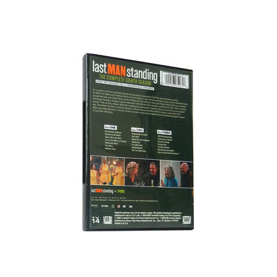 La boîte faite sur commande de DVD place le film de l'Amérique la série complète la saison debout 8 de dernier homme fournisseur