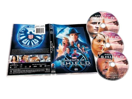 La boîte faite sur commande de DVD place le film de l'Amérique les agents de série complète de S.H.I.E.L.D. Season 7 fournisseur