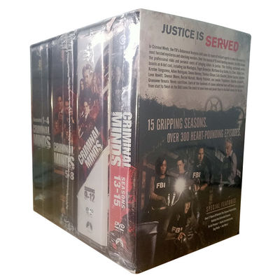 La boîte faite sur commande de DVD place le film de l'Amérique que le criminel de série complète s'occupe du disque Boxset de la série complète 85 nouveau fournisseur