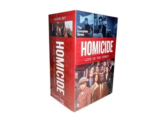 La boîte faite sur commande de DVD place le film de l'Amérique le homicide de série complète : La vie sur la rue la série complète 35DVD fournisseur