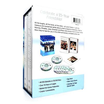 La boîte faite sur commande de DVD place le film de l'Amérique que les amis de série complète assaisonnent 1-10 fournisseur