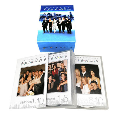 La boîte faite sur commande de DVD place le film de l'Amérique que les amis de série complète assaisonnent 1-10 fournisseur