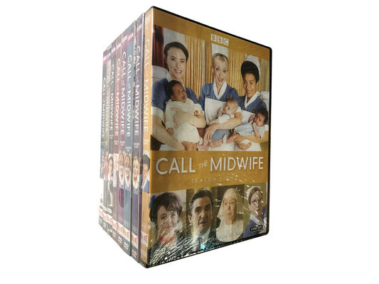 La boîte faite sur commande de DVD place le film de l'Amérique que les séries complètes appellent la sage-femme Season 1-8 fournisseur