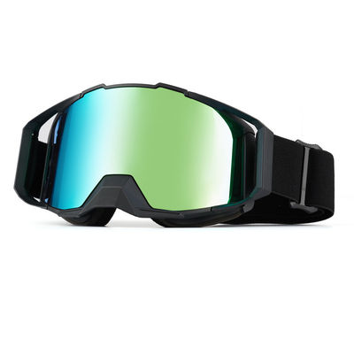 Ski Google Pour les enfants PC Lentille miroir aimant remplacement sans rebord Grand cylindrique peut bloquer les lunettes de neige UV